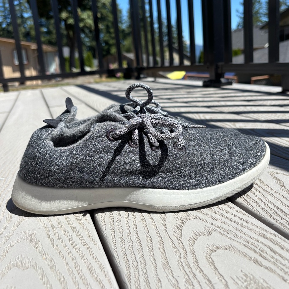 Allbirds Wool Runner Men's Gray Running Shoes Sneakers Size 9